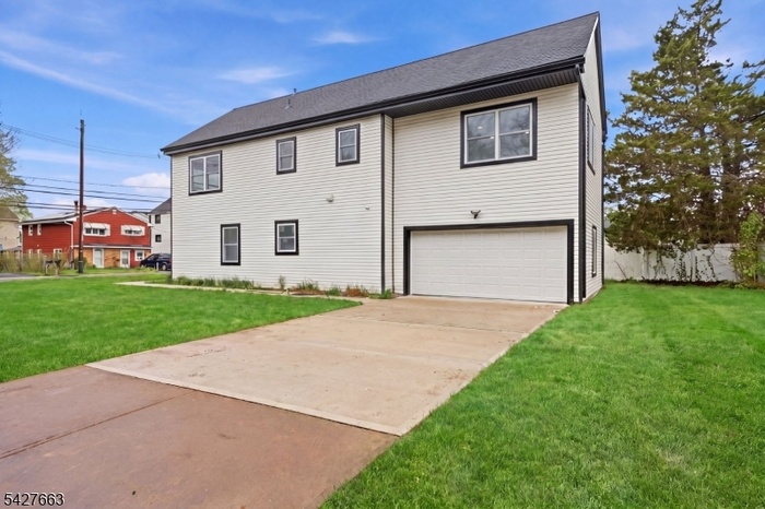 garage and driveway