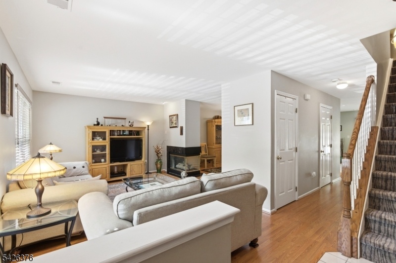 Living Room to Den & Dining Rm