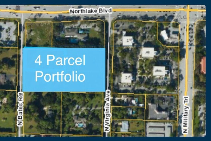 4 "unicorn" parcels totalling 4.77 Acres in the Heart of Palm Beach County