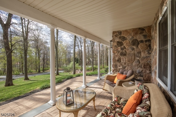 Welcoming front porch