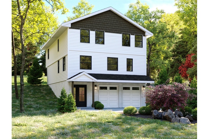Front of structure- rendering to be built