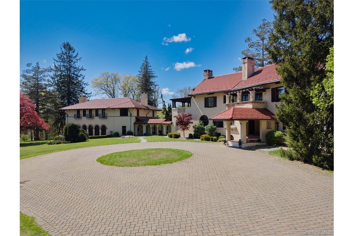 Exterior Main house and covered walkway to ballroom