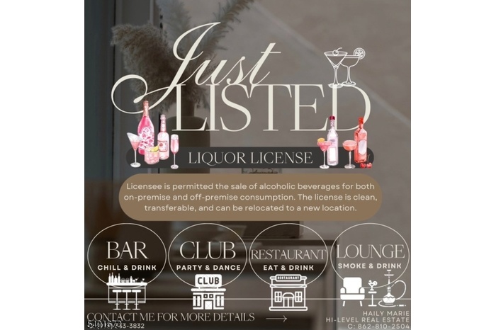 Liquor License Type 33 / C