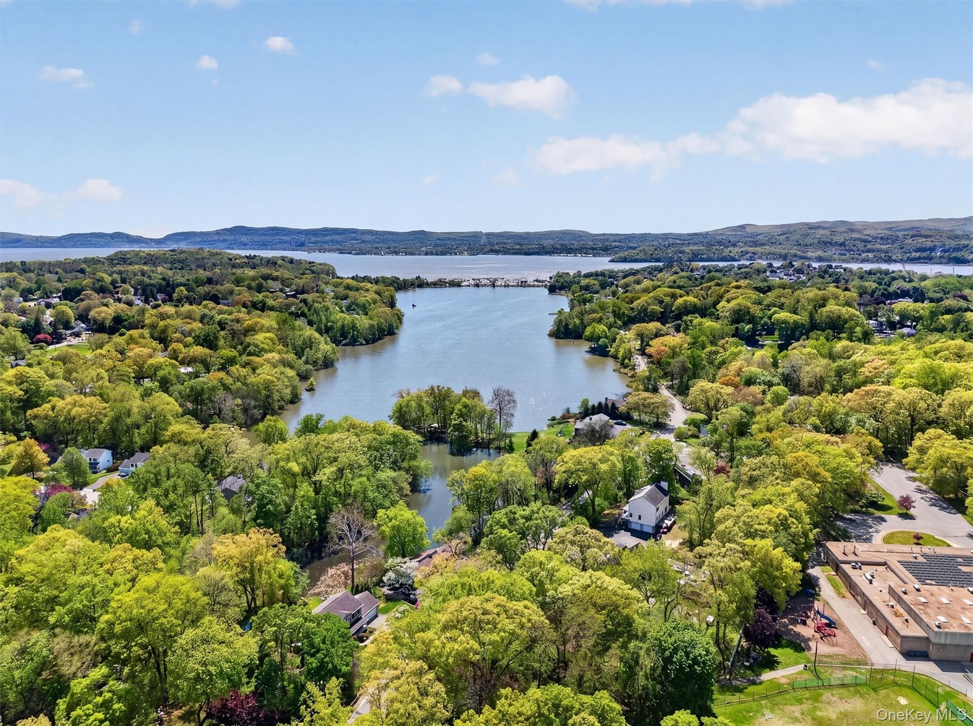 Enjoy seasonal views of Lake Meahagh!