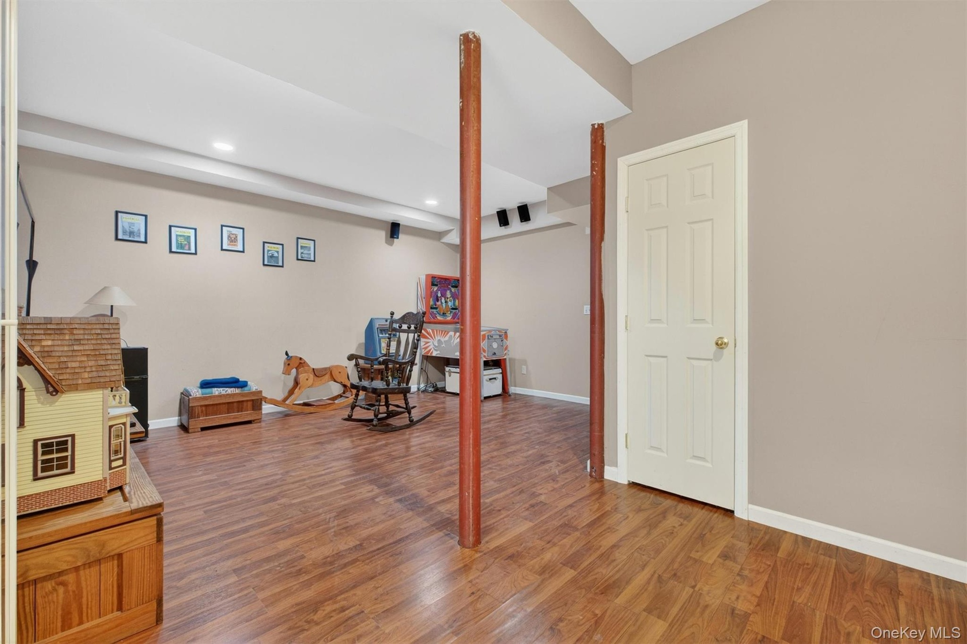 Lower level recreation room.  The perfect spot for home office or playroom.