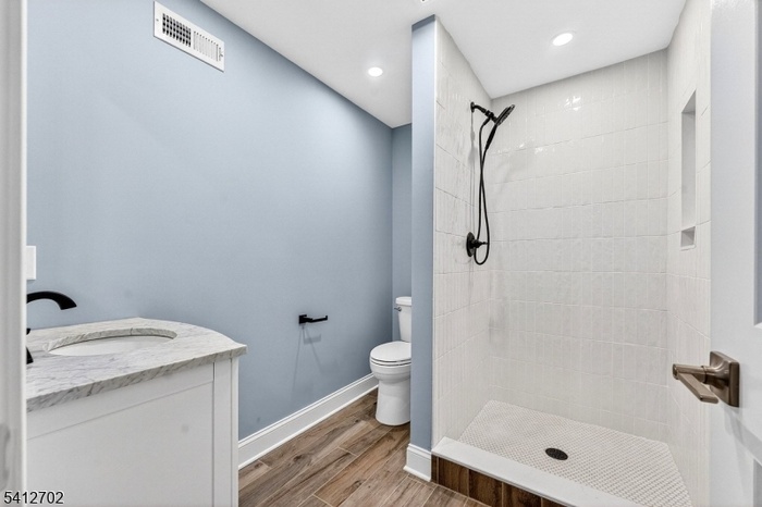 Basement bathroom