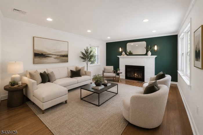 Living Room/Virtually Staged