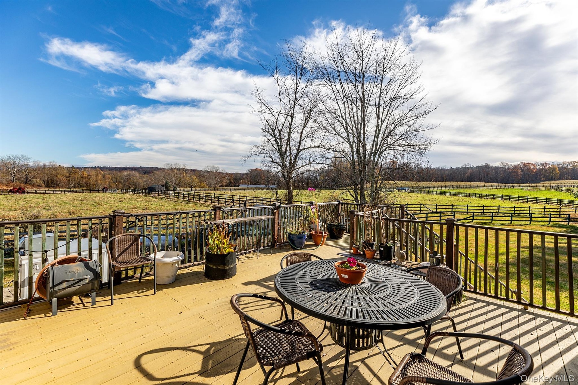 Apartment deck