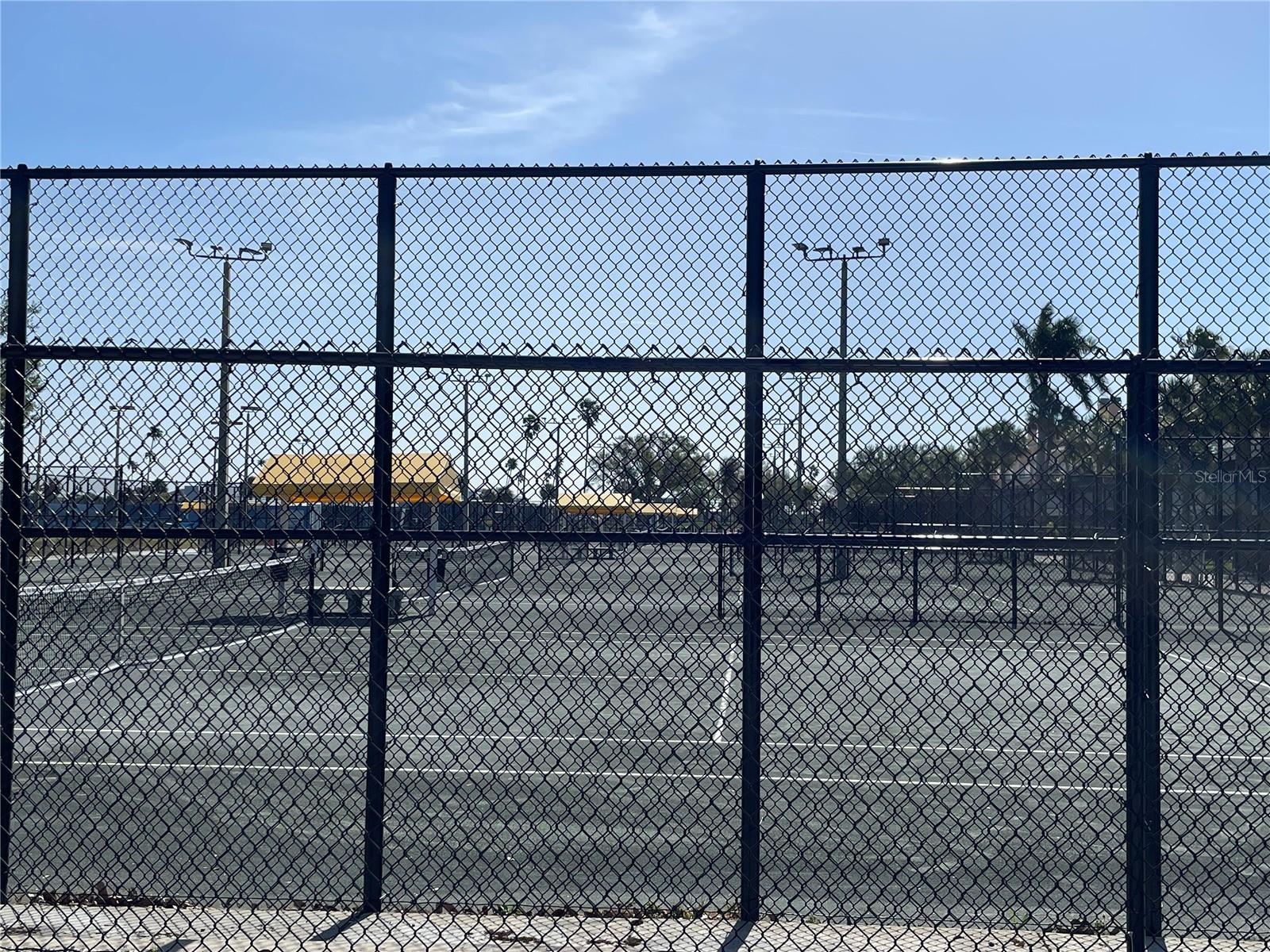 Tennis courts.  Par-3 golf is nearby but temporarily closed during an environmental study.