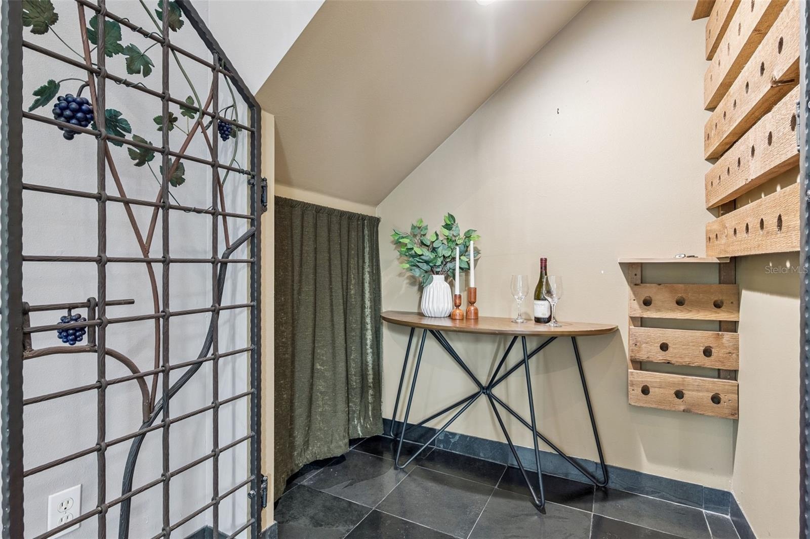 Wine Storage under the stairs