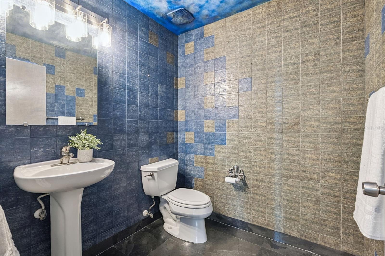 downstairs half bath