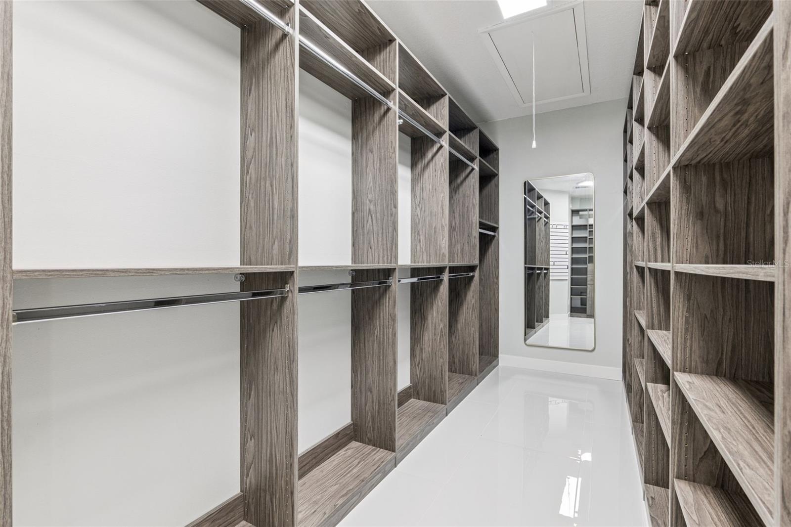 Primary Custom Walk-in Closet
