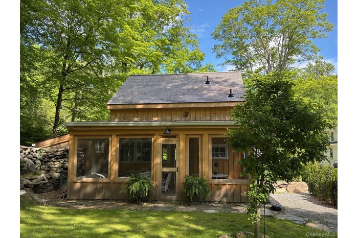 Welcome to 32A Creemer Road, a  quaint, newly renovated cottage in Yale Farms on 4 bucolic acres, just 5 minutes from downtown Armonk.