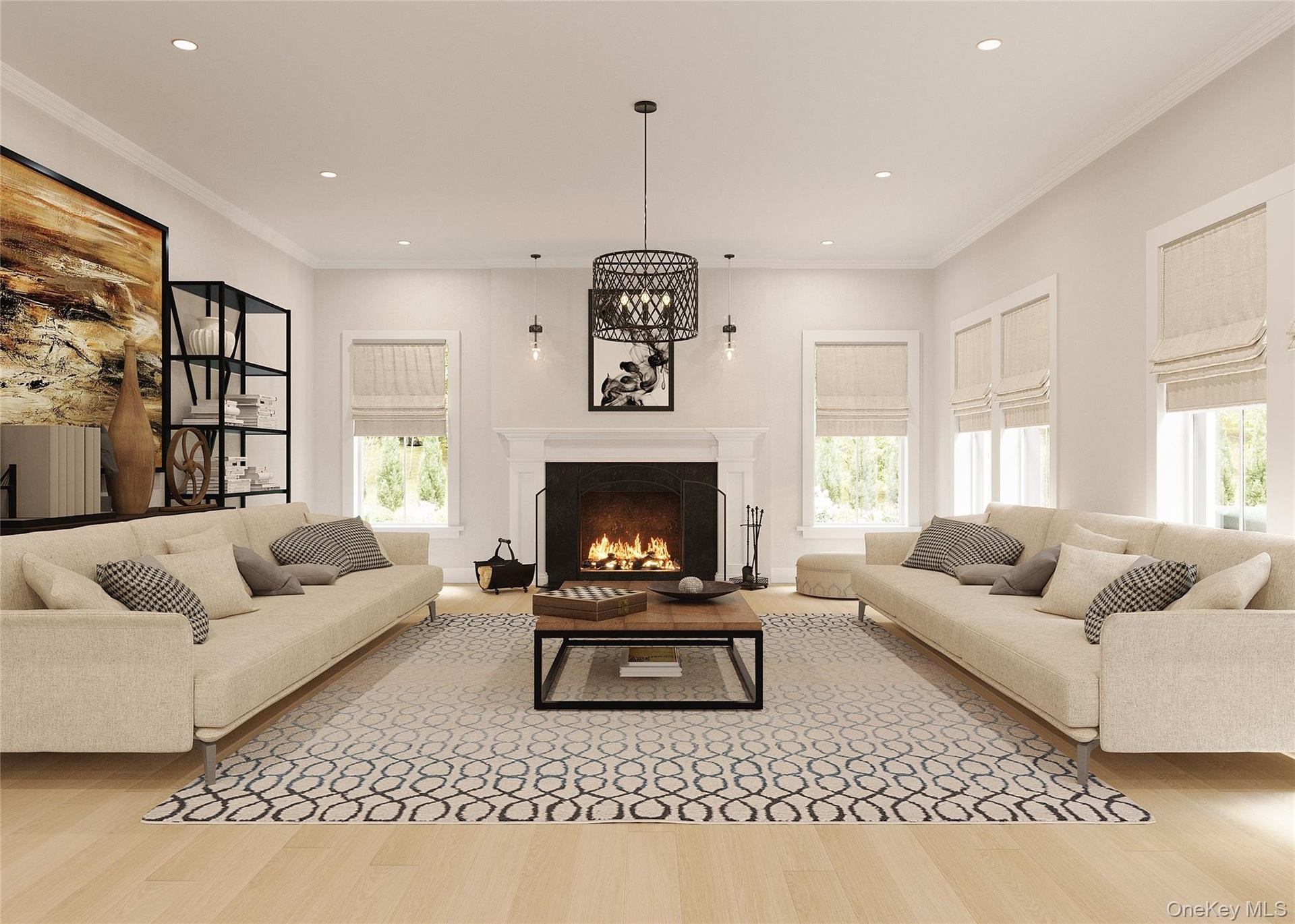 Living Room- rendering to be built