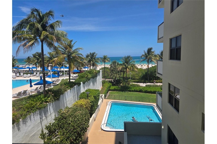 Ocean view from your balcony