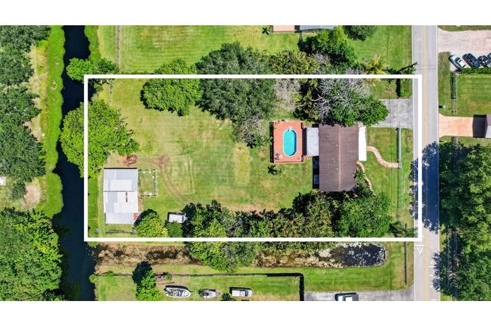 Aerial View of Property