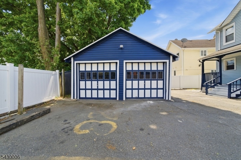 2 Car detached garage