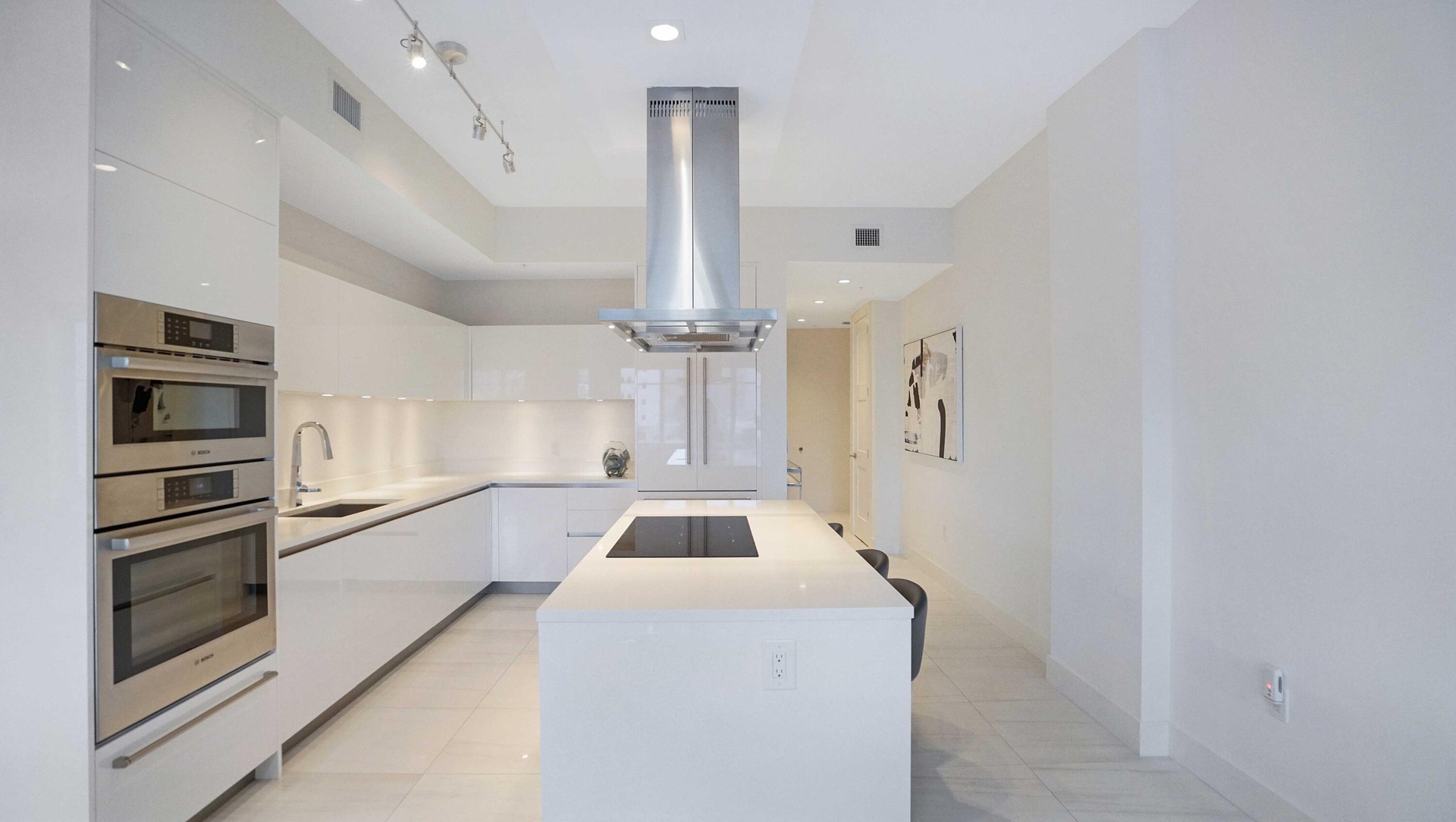 Open living space with natural light and contemporary design in Tower 155 Boca Raton