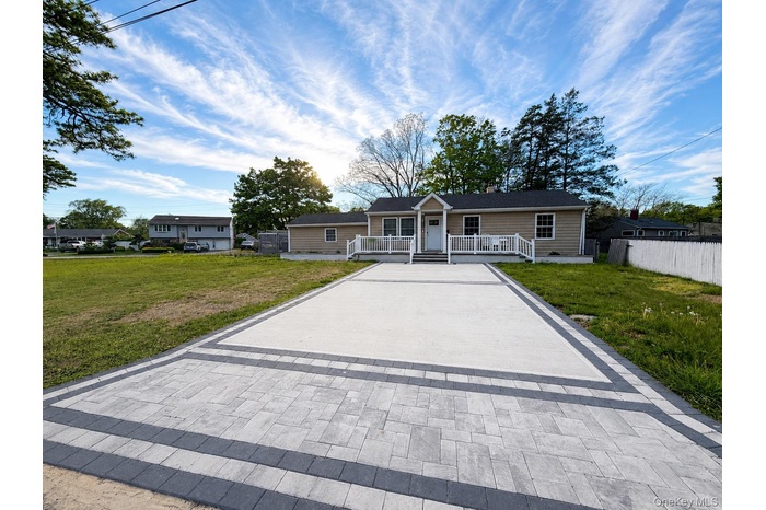Brand new driveway