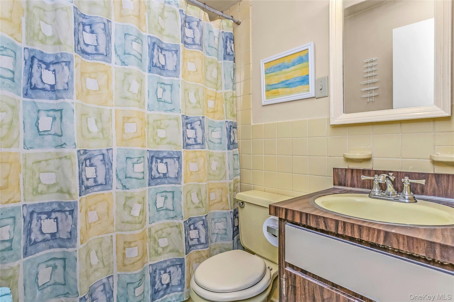 Full Bath on the second floor complete with shower and tub