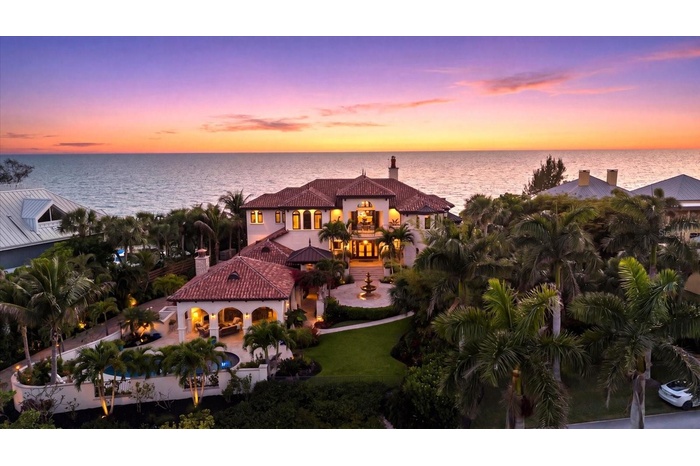 Front elevation towards the Gulf