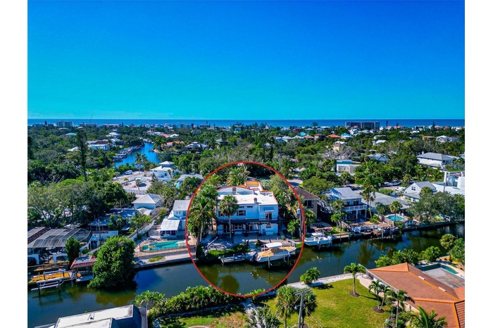 Custom home with boating from your back yard