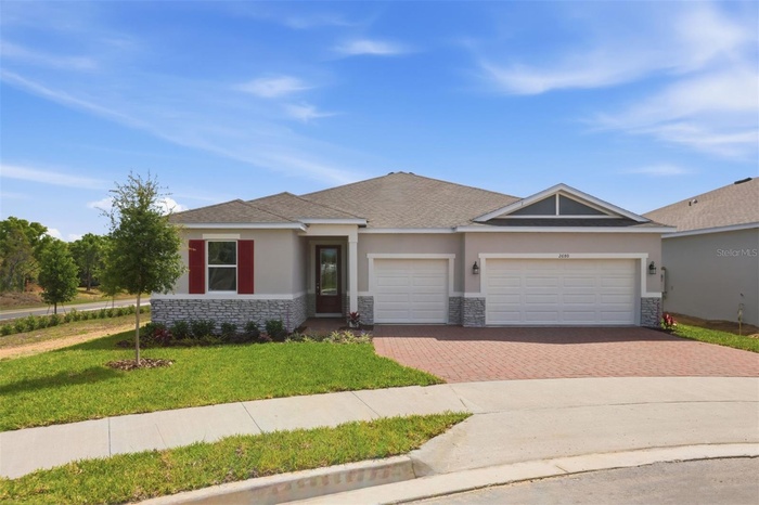 Waterbrooke Lot 6077 Exterior - Glacier Bay Floorplan - Coastal Elevation