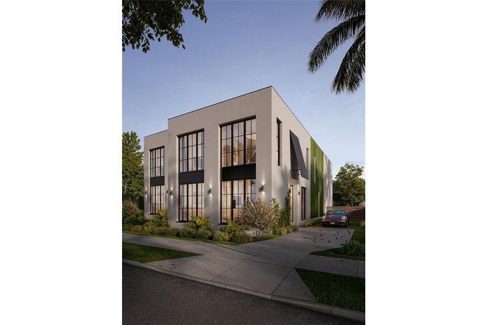 Rendering of Exterior Front