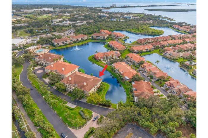 The Marina Bay community located on Pinellas Bayway, three minutes to I-275 entrance ramp.