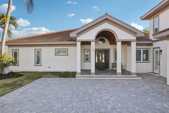 Front of the house