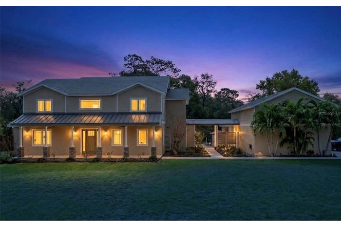 Front of Home Twilight