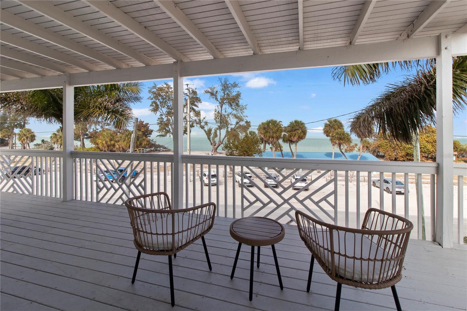 2nd floor porch with access to bedrooms