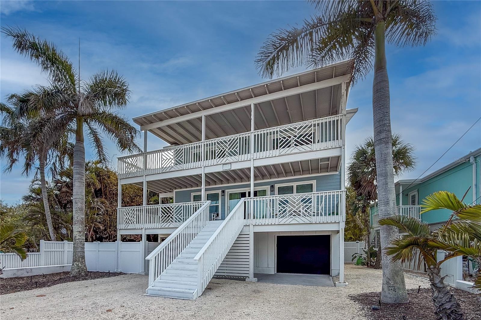 FRONT PORCHES AND GARAGE