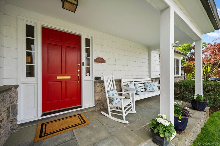 House with the Red door