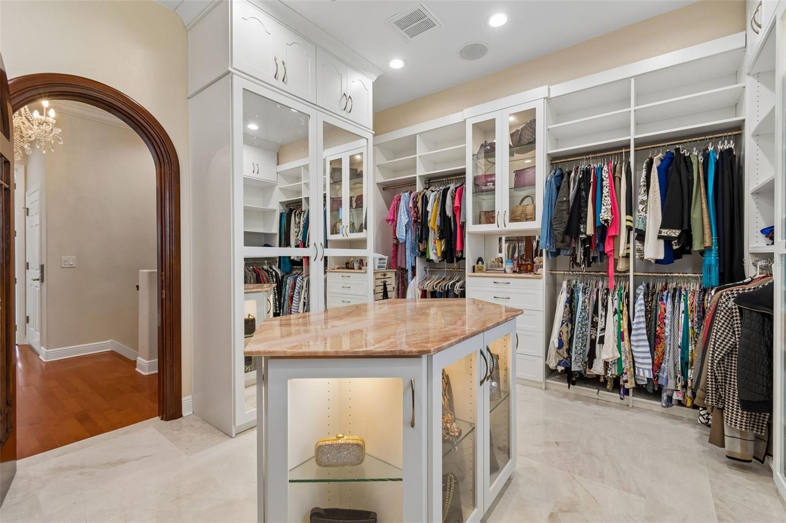 Primary Hers Closet