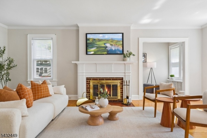 Living Room w/ Fireplace