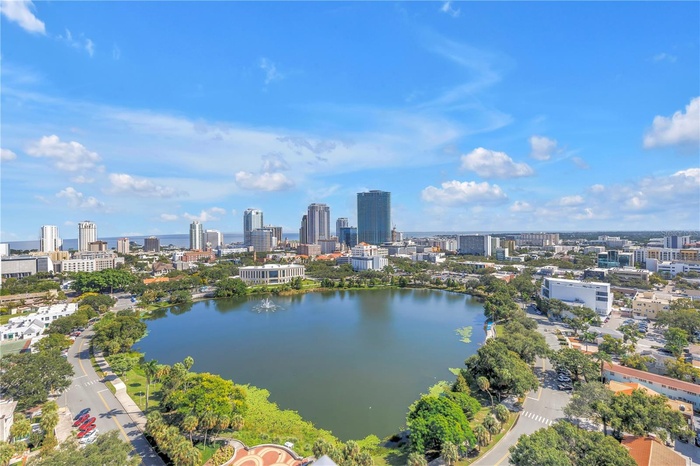 Views of the St Pete downtown skyline