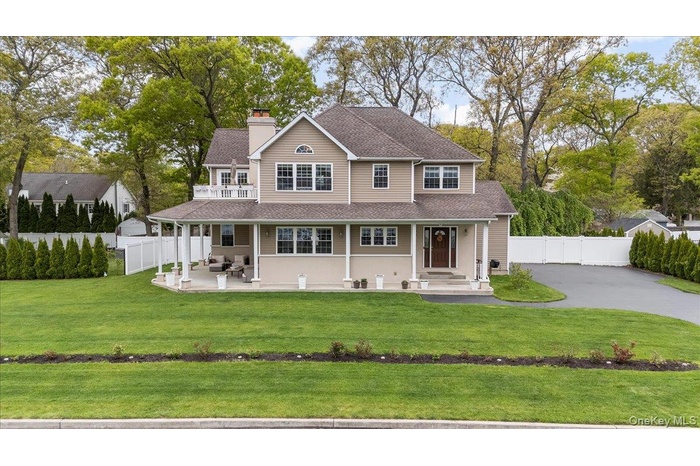 Custom built Colonial 3 br, 3 bathroom, att 2 car garage, full basement 9' ceilings, underground utilities, wrap around porch