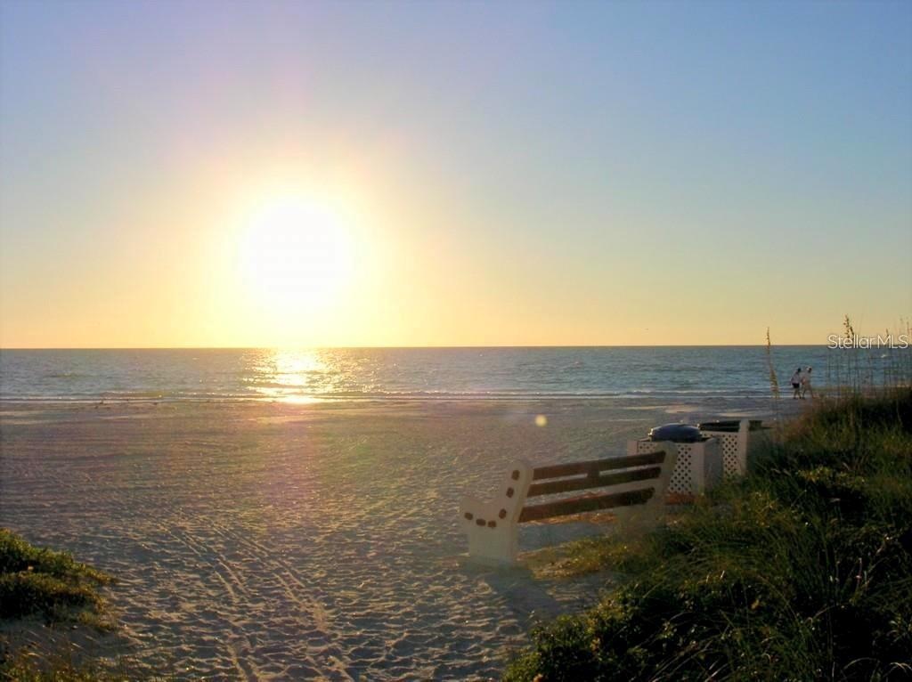 The Gulf of Mexico welcomes you - it is just a walk across the street to the beach.
