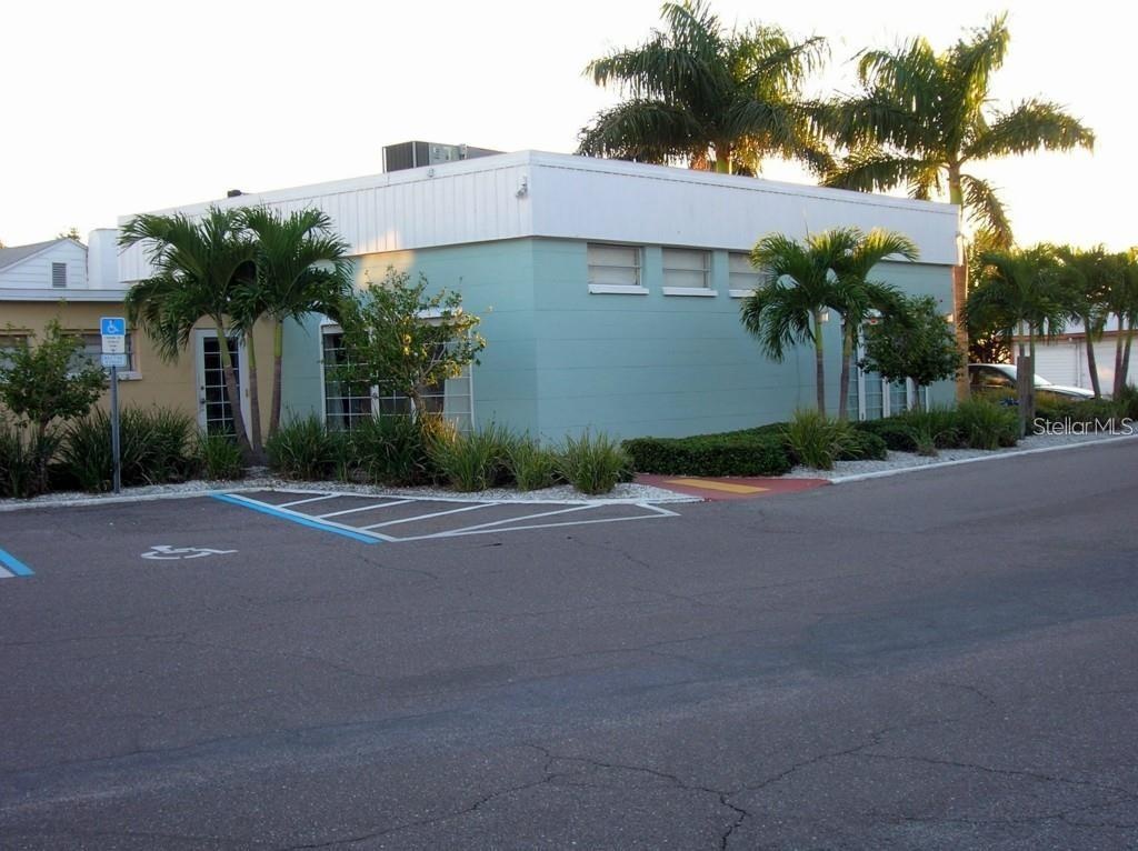 This is the clubhouse building at Barefoot that was just renovated.  The clubhouse offers a relaxing place to meet with other visitors and friends.