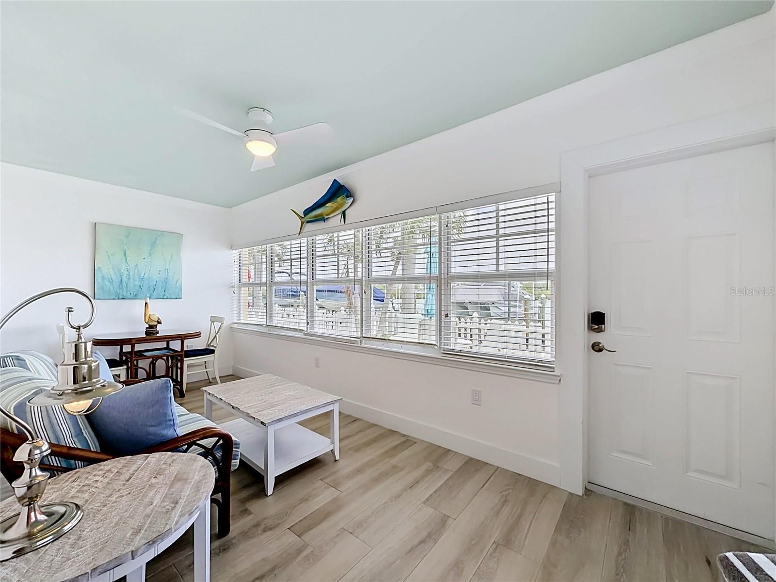 Another look at the Florida room that leads out to the back patio