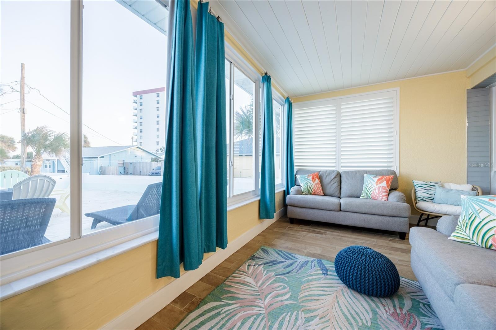 Florida/sunroom with ocean view
