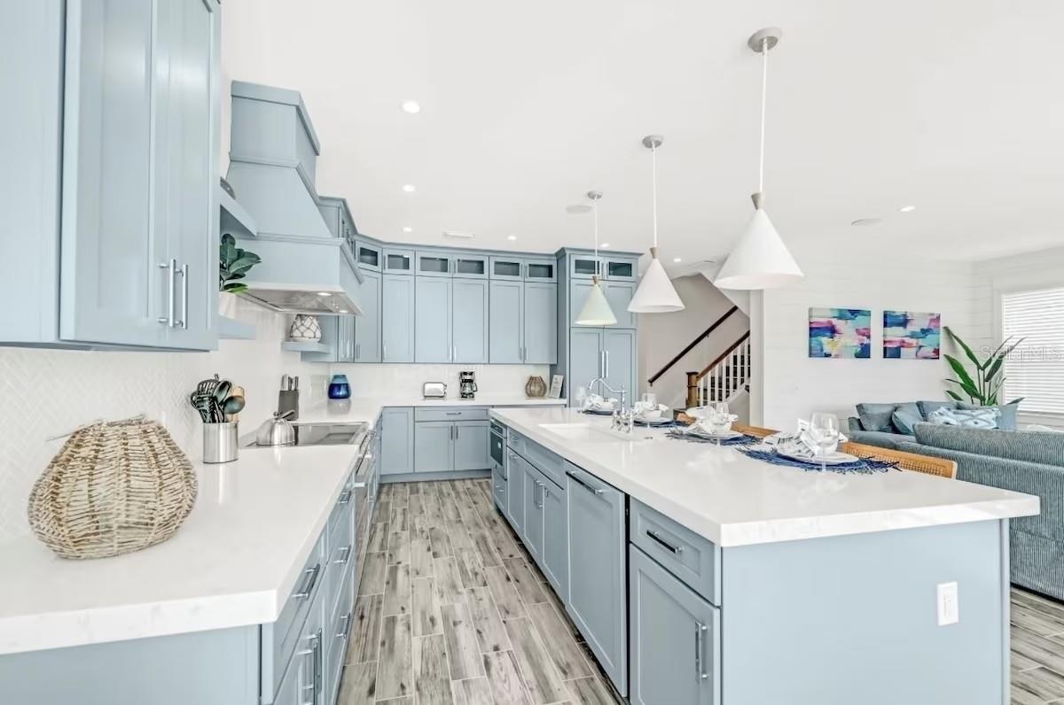 2403 Avenue C, Bradenton Beach, FL  MLS#A4684030Kitchen with breakfast bar for casual dining