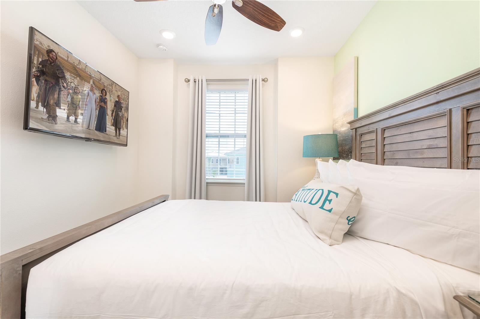 Well appointed bedroom ideal for guests or rental income property in Kissimmee