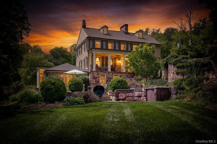 front of property
