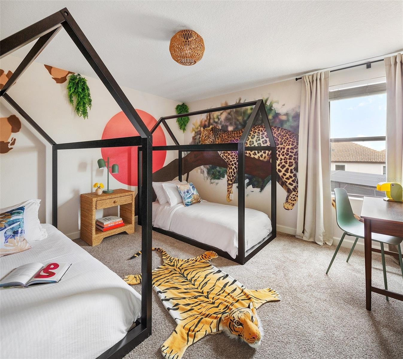 Jungle bedroom