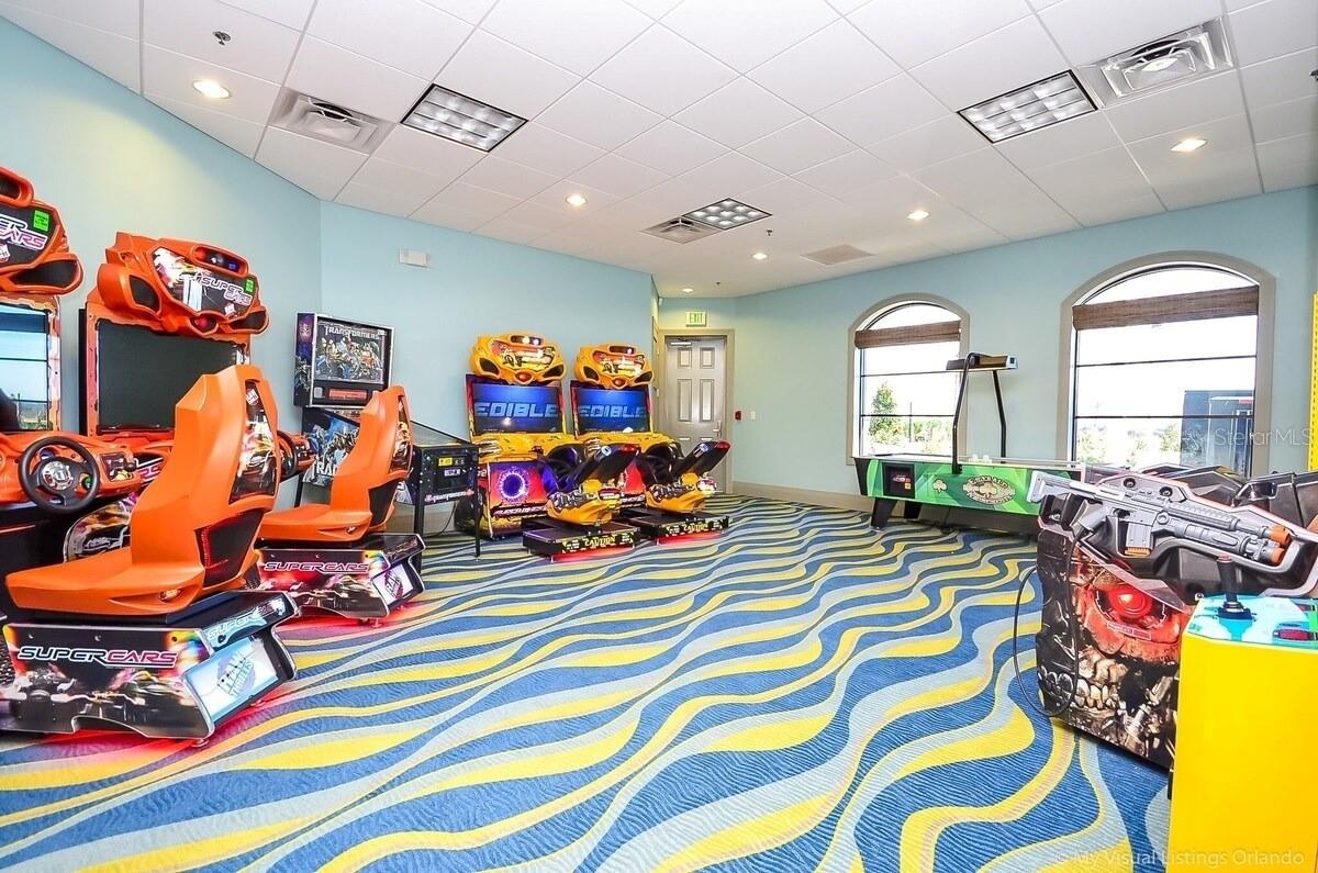 Resort games room