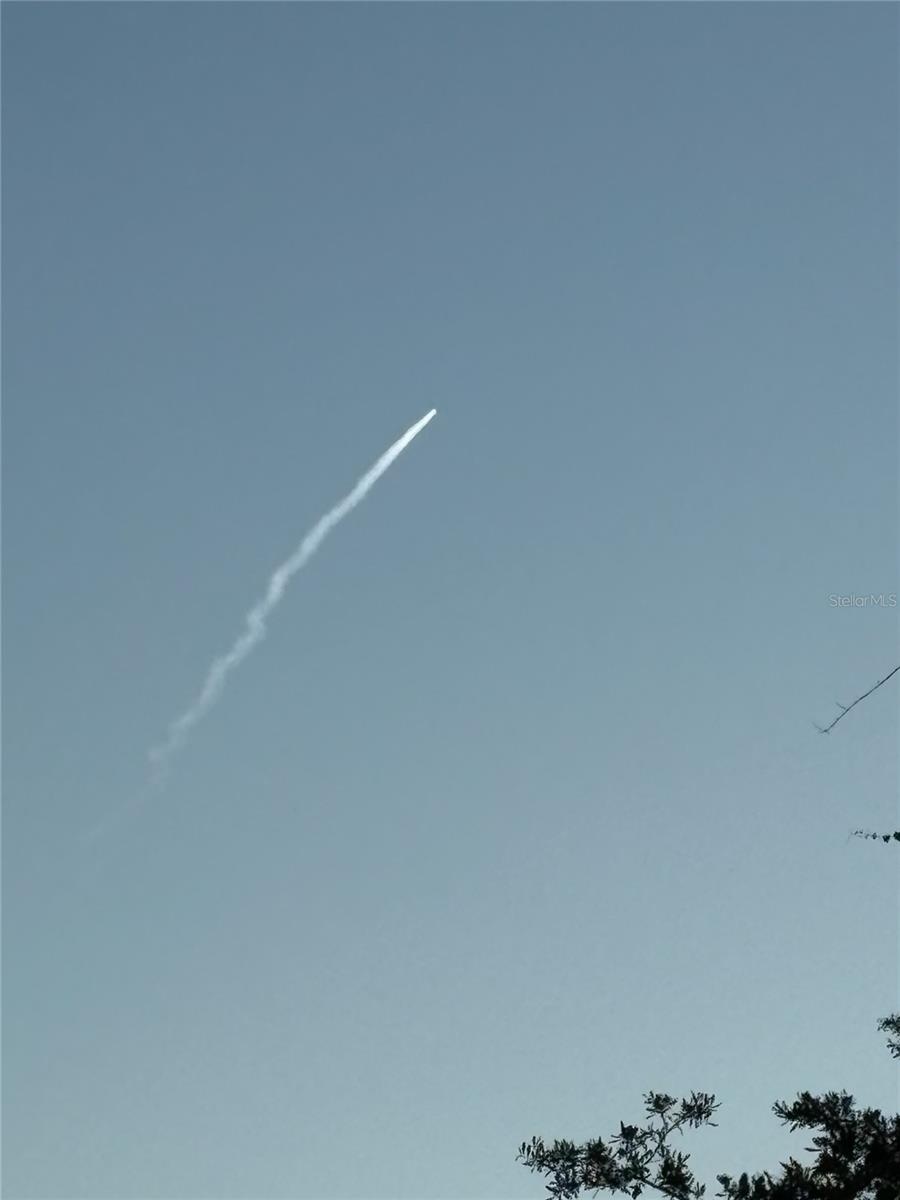 I never tire of this early morning magic—watch this rocket soar!