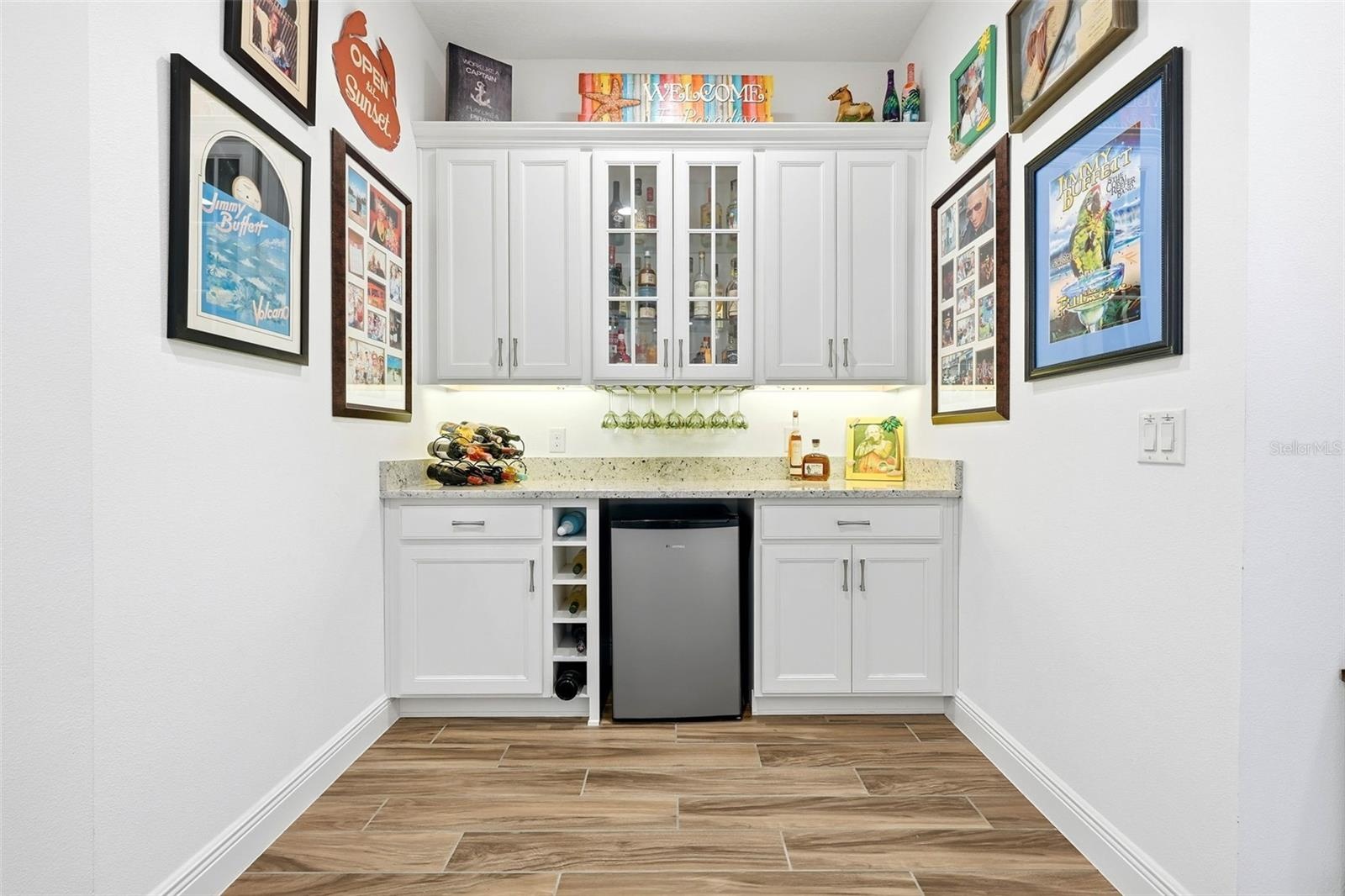 Head into the heart of the home and spot the Margaritaville Dry Bar on your left—ready for fun and relaxation!