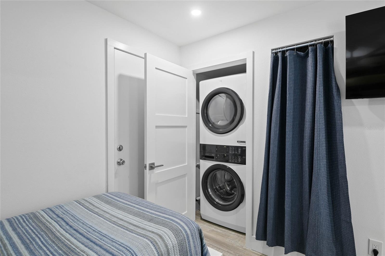 Laundry in Residence B-213